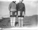Image of Two Greenland women stand together